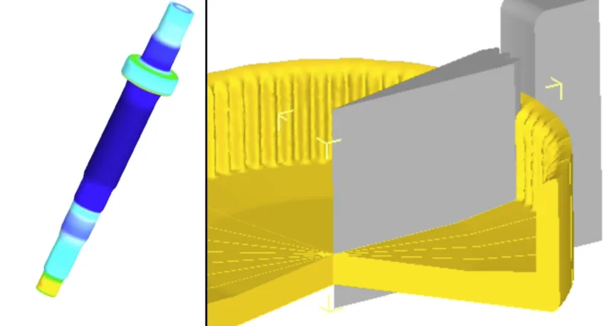 Simulation von Fließverhalten bei Umformung